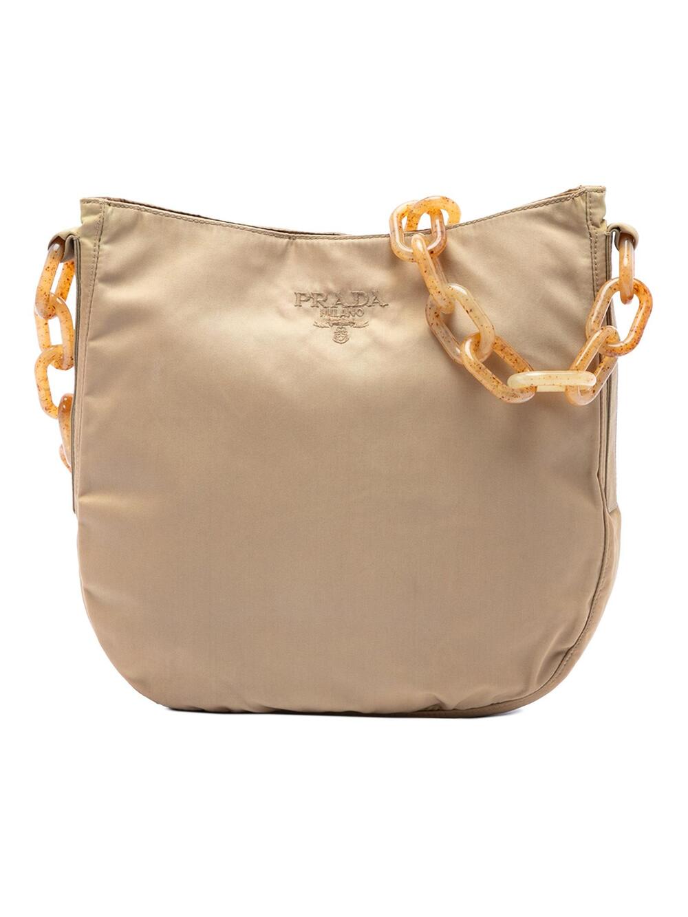Prada Tessuto Resin Chain Shoulder Bag #368366P55B